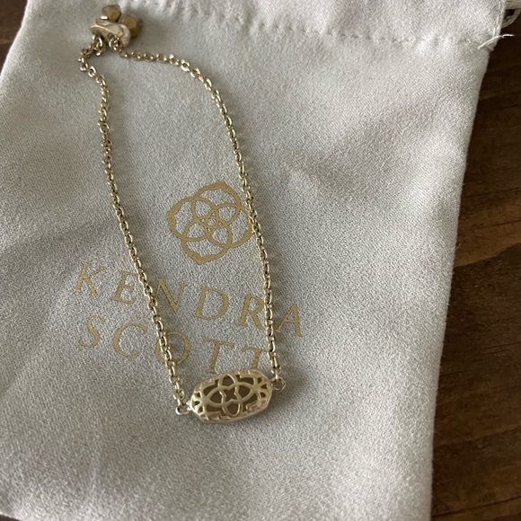 Kendra Scott gold and opal bracelet - Picture 2 of 5